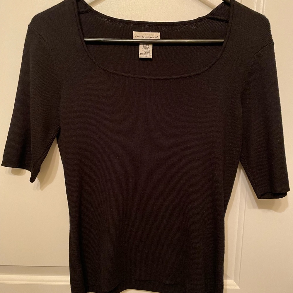 Yarnworks Short Sleeve Sweater